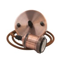 E27 metallist retro soklid kaabli ja laekinnitusega